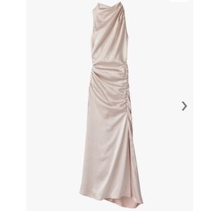 A.L.C. $495 NWT
Satin Inez Midi Champagne Dress